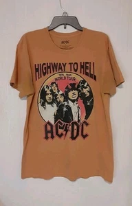 ACDC Highway To Hell World Tour T Shirt Size Large  - Picture 1 of 10