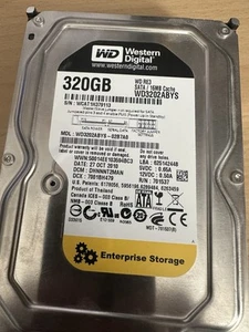 Hard Drive Western Digital RE3 320GB WD3202ABYS 7200RPM 16MB Sata II 3.5" Inch - Afbeelding 1 van 5