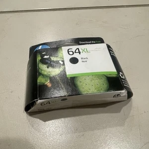 HP 64XL High Yield Black Original Ink Cartridge EXP 7/2025 - Afbeelding 1 van 3