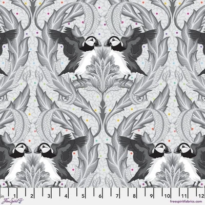 NUEVO LANZAMIENTO Huffin y Frailecillo Tula Rosa GRAYWORKS en Tela de Algodón Susurro Foto 1 de 4