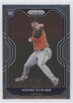 2021 Panini Prizm Andre Scrubb #54 Rookie RC - Image 1 of 2