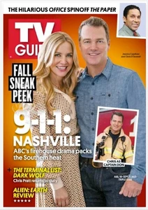TV GUIDE MAGAZINE - AUG. 18 / SEPT. 7, 2025 - FALL SEAK PEEK - 9-1-1: NASHVILLE - Picture 1 of 1