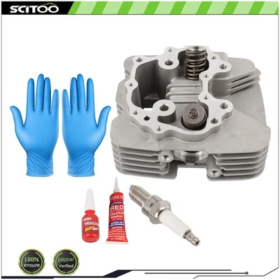 Cylinder Head Kit for Honda 03-14 TRX250EX TRX250X 02-14 TRX250 Recon 250 TE TM - Image 1 of 4