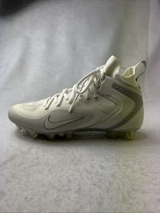 Nike Alpha Huarache 8 Elite Mid White Pure Platinum CW4440-110 da uomo taglia 9,5 - Foto 1 di 11
