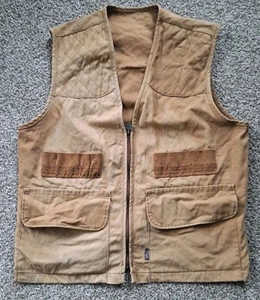 Vntg. Walls XL Bird Hunting Zip Vest  Shotgun Shell Holders Removable Rear pouch - Picture 1 of 15
