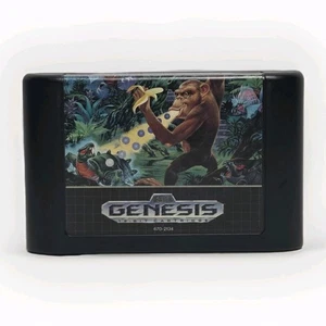 Toki: Going Ape Spit (Sega Genesis, 1992) Authentic Game Cartridge - Tested - Picture 1 of 4