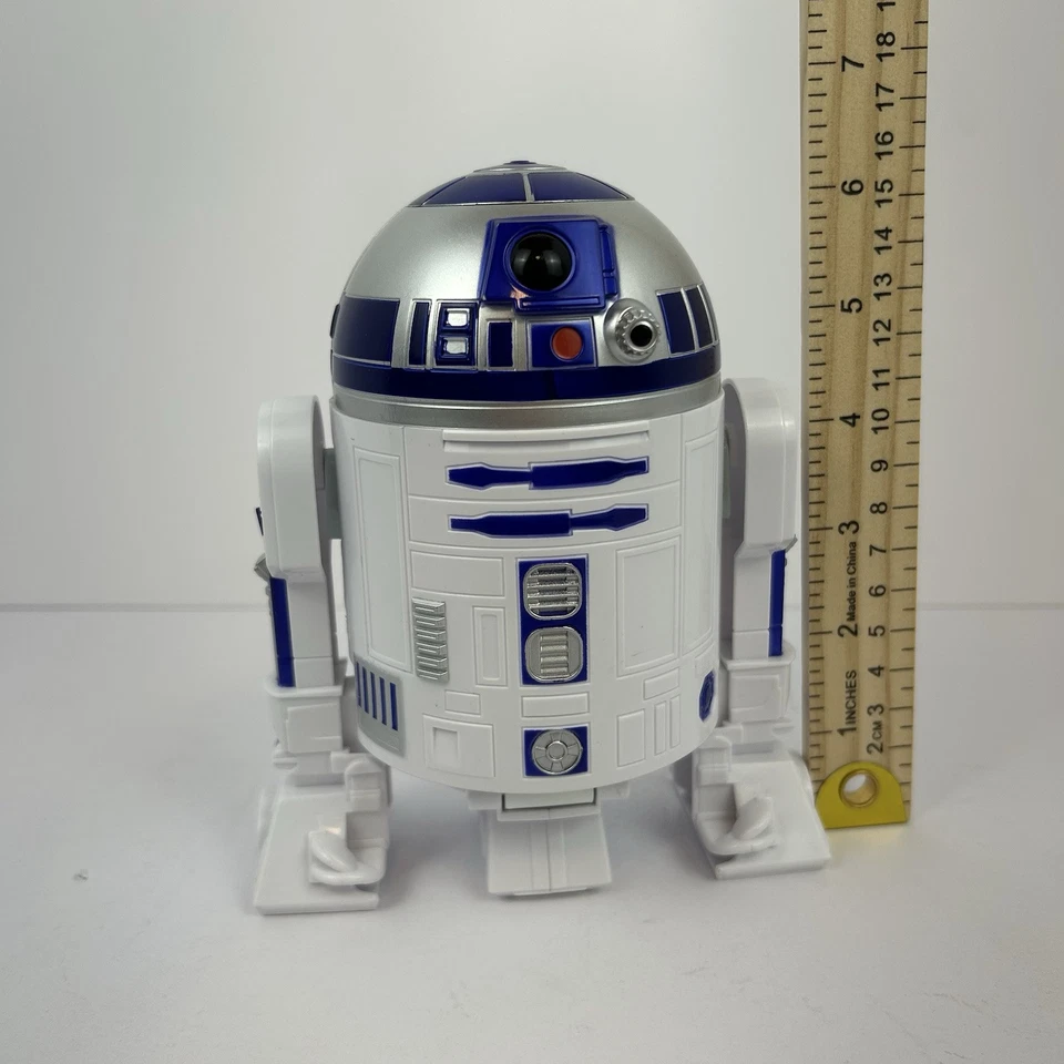 Micro máquina Star Wars 6,5 pulgadas R2D2 2015 LFL Hasbro decoración de escritorio coleccionable Foto 1 de 4