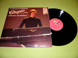 Chopin - The Twenty Four Preludes - Christoph Eschenbach - UK LP Stereo EX - Picture 1 of 2