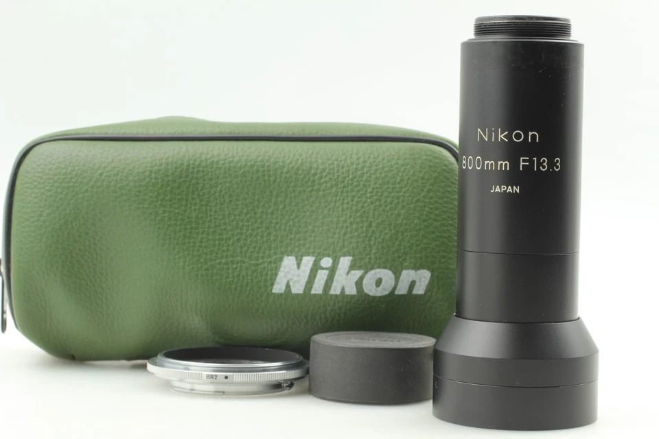 [COMO NUEVO] Lente réflex espejo Nikon 800 mm F13.3 vintage con accesorios Japón #668 Foto 1 de 4