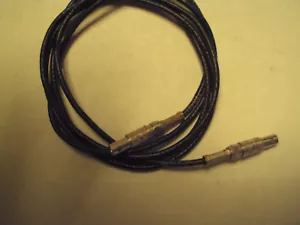 Cable de conexión Lemo, Nim, Camac; 4 pies con conectores prensados; usado - Imagen 1 de 2