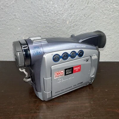 Canon ZR80 18x Optical Zoom MiniDV Digital Video Camera For Parts Only - Image 1 of 4