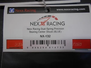 NEXX RC 1/28 Spares Part No NX-132 Dual spring centre shock blue mini z Atomic - Picture 1 of 2