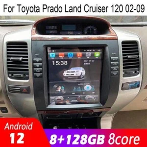 10.4" Touchscreen Android Gps Navigation For Toyota Prado Land Cruiser 120 8+128 - Picture 1 of 12
