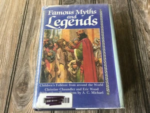 1986 Famous Myths and Legends:Children's Folklore From Around the World Book - Picture 1 of 8