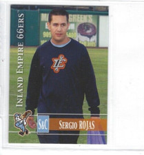 2014 Inland Empire 66ers (Class A-Los Angeles Angels) Sergio Rojas
