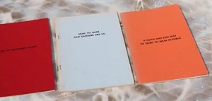 Way Int. 6th Corps Training: Listeners, Names, Public, Set of 3 Booklets 1974 - Picture 1 of 5