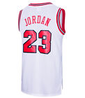 Throwback Legend Mens Jordan #23 Chicago Basketball Jersey Retro Jersey Stitched