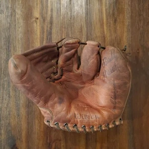 Wilson Ball Hawk 3 Finger Vintage Don Blasingame Glove Mitt Made USA A2180 - Picture 1 of 21