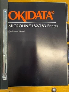 Okidata Microline 182/183 Drucker Wartungsanleitung für Servicecenter - Bild 1 von 11