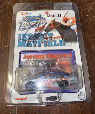 NASCAR Jeremy Mayfield #12 Mobile 1 125th Kentucky Derby 1999 autographed signed - Image 1 of 4