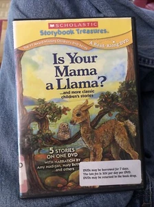 Is Your Mama A Llama scholastic story book treasures - 5 stories on 1 DVD - Foto 1 di 3