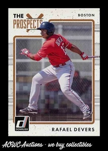 2017 Donruss The Prospects #TP-7 Rafael Devers - Picture 1 of 2