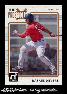 2017 Donruss The Prospects #TP-7 Rafael Devers - Image 1 of 2