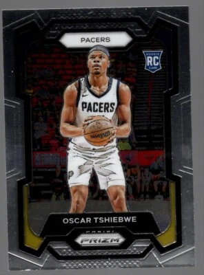 2023-24 Oscar Tshiebwe Panini Prizm Basketball Rookie RC Pacers #292 - Image 1 of 2