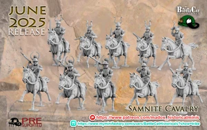 28mm Samnite Cavalry - Ancients - Roman Latin Allies - Bild 1 von 1