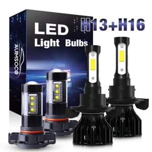 Faros LED combinados de luces altas + bajas y bombillas antiniebla para Ford Escape 2008-2012 - Imagen 1 de 12