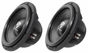(2) Rockville W12K6D4 V2 12" 2400 Watt Car Audio Subwoofers Dual 4-Ohm Subs - Picture 1 of 11