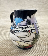 Moorcroft Trial Jug T/D02299 initialled KM MD 22.8.14 Winter Scenery 12cm