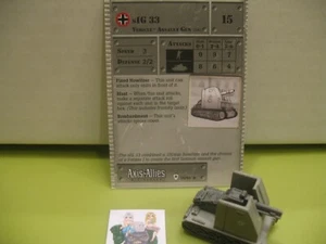 =SET BASE miniature asse e alleati sIG 33 con scheda 36/48= - Foto 1 di 1