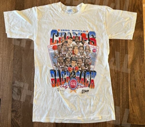 Vintage Detroit Pistons 1990 World Champs Back 2 Back T-Shirt Mens Size S Unworn - Picture 1 of 8