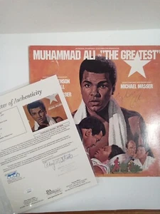 Muhammad Ali signiert im größten Original Soundtrack LP Mandrill Vinyl JSA -# - Bild 1 von 7