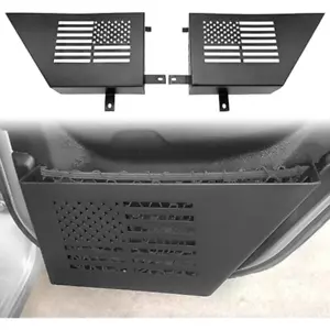 Front Side Door Metal Storage Box For 2007-2018 Jeep Wrangler - NEW IN BOX - Picture 1 of 3