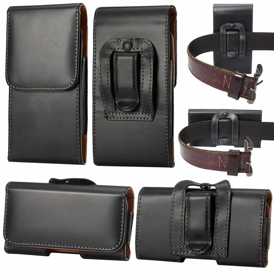 For Samsung Galaxy S25 S24 S23 22 A J S Fe Belt Clip Handyman Case Pouch Holster - image 1 of 4
