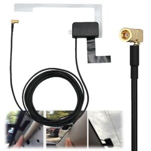 Durable Glass Mount Aerial Antenna for Car Digital Radio 3 Meters Cable