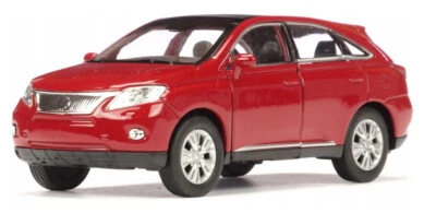Welly Lexus RX 450h Red 1:34 1:39 Scales 4.5 Inch Car US IMPORT DUTIES PAID - Image 1 of 4