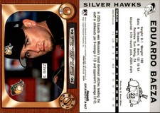 Eduardo Baeza 2006 Grandstand South Bend Silver Hawks #NNO Card *AutographDen*