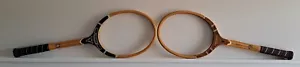NEW OLD STOCK 2 TAD DAVIS wood tennis racquet racket Professional and Imperial - Picture 1 of 6