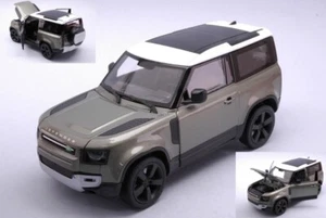 Welly LAND ROVER DEFENDER METALLIC LIGHT GREEN 1:24 - Foto 1 di 1