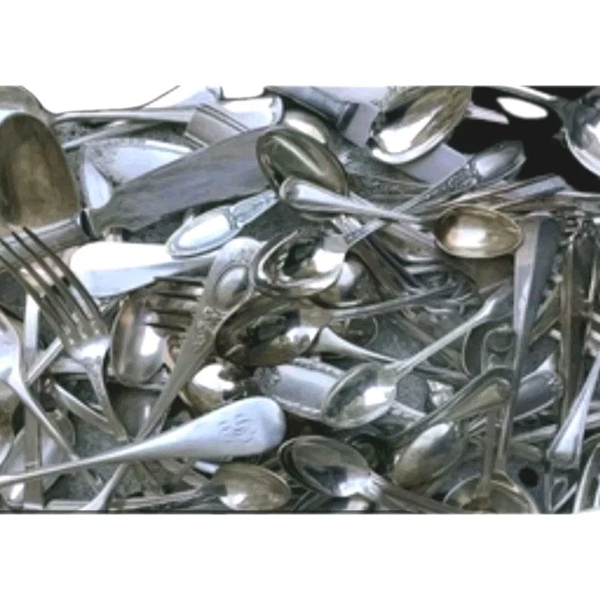 Lote 200 Tenedores Cucharas Cuchillos Cuchillos Cuchillos Artesanía Cubiertos Inoxidable Calidad Moderna y De Colección Foto 1 de 1