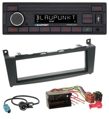 Blaupunkt USB AUX Bluetooth MP3 Autoradio für Mercedes C-Klasse W204 ab 2007 - Bild 1 von 4