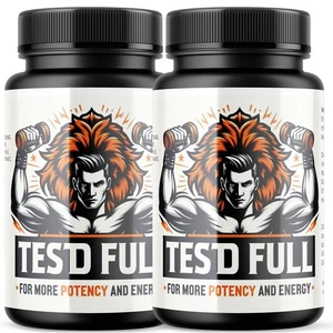 2 x Testo TesO Vegan Full für Energie & Vitalität – Mit Zink & Kräuterextrakten - Bild 1 von 3