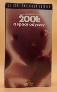 2001: A Space Odyssey VHS 1968, 1991 Deluxe Letter-Box Edition Widescreen - Picture 1 of 6