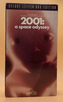 2001: A Space Odyssey VHS 1968, 1991 Deluxe Letter-Box Edition Widescreen - Image 1 of 4