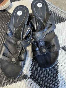 Bare Traps schwarze Damen-Sandalen Größe 9 - Bild 1 von 5