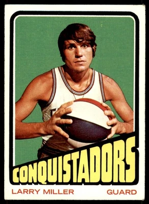 1972-73 Topps Larry Miller San Diego Conquistadors #188 EX - Image 1 of 2