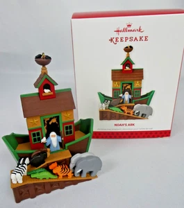 Hallmark Andenken Weihnachtsschmuck traditioneller Arche Noah 2013 EUC - Bild 1 von 6